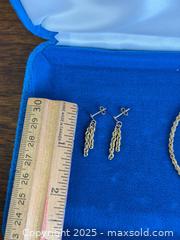 MaxSold Auction: 10kt Gold Bracelet + Earrings - Hamilton (Ontario, Canada) SELLER MANAGED Estate Sale Online Auction - Gertrude Street