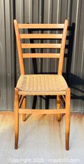 MaxSold Auction: 1960s Mid Century Modern Pair of Gio Ponti Style Ladder Back Chair - Hamilton (Ontario, Canada) SELLER MANAGED Estate Sale Online Auction - Gertrude Street