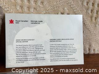 MaxSold Auction: 2000 CANADA &#39;Proof-Like&#39; Coin Set - Hamilton (Ontario, Canada) SELLER MANAGED Estate Sale Online Auction - Gertrude Street