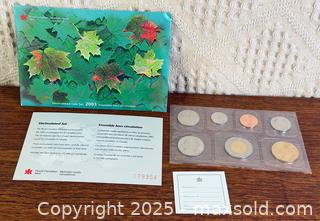 MaxSold Auction: 2003 CANADA &#39;Proof-Like&#39; Coin Set - Hamilton (Ontario, Canada) SELLER MANAGED Estate Sale Online Auction - Gertrude Street