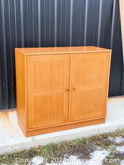 MaxSold Auction: DENKA Danish Teak - Mid Century Modern - Cupboard - Hamilton (Ontario, Canada) SELLER MANAGED Estate Sale Online Auction - Gertrude Street