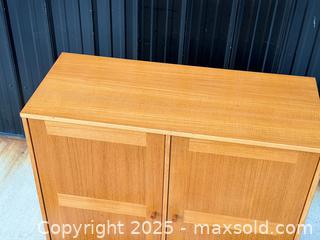MaxSold Auction: DENKA Danish Teak - Mid Century Modern - Cupboard - Hamilton (Ontario, Canada) SELLER MANAGED Estate Sale Online Auction - Gertrude Street