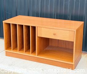 MaxSold Auction: DENKA Danish Teak - Mid Century Modern - Record + Vinyl Storage - Hamilton (Ontario, Canada) SELLER MANAGED Estate Sale Online Auction - Gertrude Street