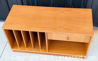 MaxSold Auction: DENKA Danish Teak - Mid Century Modern - Record + Vinyl Storage - Hamilton (Ontario, Canada) SELLER MANAGED Estate Sale Online Auction - Gertrude Street