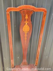 MaxSold Auction: Early American Chair - with Mother of Pearl Inlay - Hamilton (Ontario, Canada) SELLER MANAGED Estate Sale Online Auction - Gertrude Street