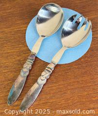 MaxSold Auction: Georg Jensen, Denmark - Sterling Silver &#39;Cactus&#39; Serving Set - Hamilton (Ontario, Canada) SELLER MANAGED Estate Sale Online Auction - Gertrude Street