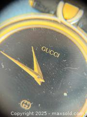 MaxSold Auction: GUCCI - Gold Black Watch 4500M - Hamilton (Ontario, Canada) SELLER MANAGED Estate Sale Online Auction - Gertrude Street