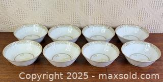 MaxSold Auction: Royal Doulton 'White Nile' Dessert Bowls (x8) - Hamilton (Ontario, Canada) SELLER MANAGED Estate Sale Online Auction - Gertrude Street