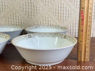 MaxSold Auction: Royal Doulton 'White Nile' Dessert Bowls (x8) - Hamilton (Ontario, Canada) SELLER MANAGED Estate Sale Online Auction - Gertrude Street