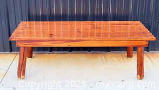 MaxSold Auction: Rustic Wood Coffee Table - Hamilton (Ontario, Canada) SELLER MANAGED Estate Sale Online Auction - Gertrude Street