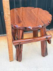 MaxSold Auction: Rustic Wood Side-Tables (pair) - Hamilton (Ontario, Canada) SELLER MANAGED Estate Sale Online Auction - Gertrude Street