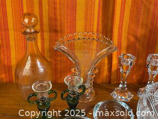 MaxSold Auction: Vintage Glass/Crystal Lot - Hamilton (Ontario, Canada) SELLER MANAGED Estate Sale Online Auction - Gertrude Street