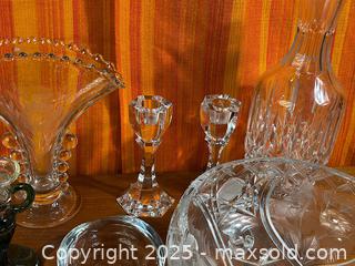 MaxSold Auction: Vintage Glass/Crystal Lot - Hamilton (Ontario, Canada) SELLER MANAGED Estate Sale Online Auction - Gertrude Street
