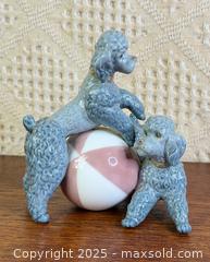 MaxSold Auction: Vintage Lladro Figurine "Playing Poodles" #1258 Retired - Hamilton (Ontario, Canada) SELLER MANAGED Estate Sale Online Auction - Gertrude Street
