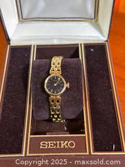 MaxSold Auction: Vintage Seiko Ladies Watch in Box - Hamilton (Ontario, Canada) SELLER MANAGED Estate Sale Online Auction - Gertrude Street