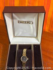 MaxSold Auction: Vintage Seiko Ladies Watch in Box - Hamilton (Ontario, Canada) SELLER MANAGED Estate Sale Online Auction - Gertrude Street