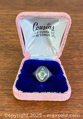 MaxSold Auction: Vintage Sterling Silver + Enamel School Ring - Hamilton (Ontario, Canada) SELLER MANAGED Estate Sale Online Auction - Gertrude Street