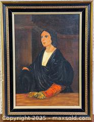 MaxSold Auction: Vintage Titian 'Portrait of a Young Man' Oil on Canvas Painting - Hamilton (Ontario, Canada) SELLER MANAGED Estate Sale Online Auction - Gertrude Street