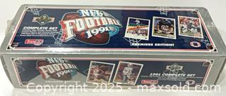 MaxSold Auction: 1991 Upper Deck NFL Football Complete Set Premiere Edition - Cobourg (Ontario, Canada) SELLER MANAGED Reseller Online Auction - Elgin Street West