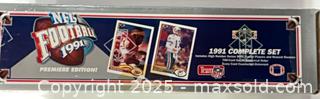 MaxSold Auction: 1991 Upper Deck NFL Football Complete Set Premiere Edition - Cobourg (Ontario, Canada) SELLER MANAGED Reseller Online Auction - Elgin Street West