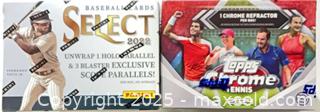 MaxSold Auction: 4 Trading Card Blaster Boxes - Panini Select & Topps Chrome - Cobourg (Ontario, Canada) SELLER MANAGED Reseller Online Auction - Elgin Street West