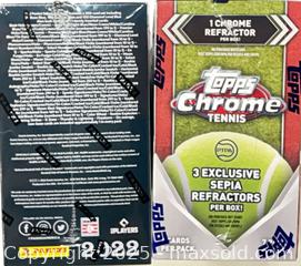 MaxSold Auction: 4 Trading Card Blaster Boxes - Panini Select & Topps Chrome - Cobourg (Ontario, Canada) SELLER MANAGED Reseller Online Auction - Elgin Street West