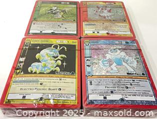 MaxSold Auction: MetaZoo Cryptid Nation Nightfall 1st Edition Event Decks (Lot of 4) - Cobourg (Ontario, Canada) SELLER MANAGED Reseller Online Auction - Elgin Street West