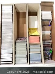 MaxSold Auction: Mixed 1990s Baseball & Hockey Trading Cards Lot (800–1,200) - Cobourg (Ontario, Canada) SELLER MANAGED Reseller Online Auction - Elgin Street West