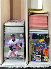 MaxSold Auction: Mixed 1990s Baseball & Hockey Trading Cards Lot (800–1,200) - Cobourg (Ontario, Canada) SELLER MANAGED Reseller Online Auction - Elgin Street West