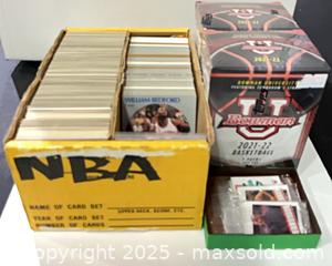 MaxSold Auction: NBA National Basketball & University League Cards Lot - Cobourg (Ontario, Canada) SELLER MANAGED Reseller Online Auction - Elgin Street West