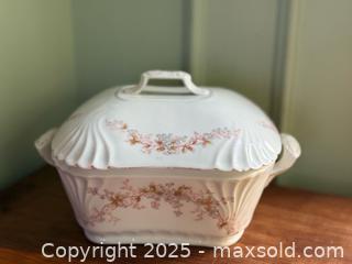 MaxSold Auction: 1880s Haviland Limoges France Lidded Serving Dish - San Francisco (California, USA) SELLER MANAGED Estate Sale Online Auction - Kenwood Way