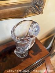 MaxSold Auction: 1970s Vannes Le Chatel France Clear Crystal Calla Lily Vase - San Francisco (California, USA) SELLER MANAGED Estate Sale Online Auction - Kenwood Way