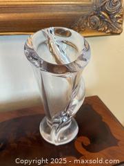 MaxSold Auction: 1970s Vannes Le Chatel France Clear Crystal Calla Lily Vase - San Francisco (California, USA) SELLER MANAGED Estate Sale Online Auction - Kenwood Way