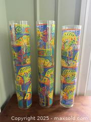MaxSold Auction: 80's Bright Colored Tumblers Bright Fishes - San Francisco (California, USA) SELLER MANAGED Estate Sale Online Auction - Kenwood Way