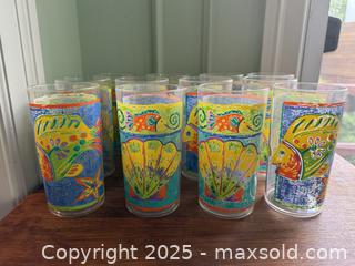 MaxSold Auction: 80's Bright Colored Tumblers Bright Fishes - San Francisco (California, USA) SELLER MANAGED Estate Sale Online Auction - Kenwood Way
