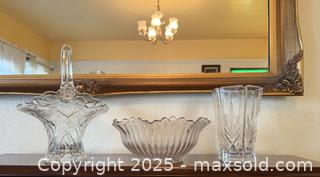 MaxSold Auction: Antique Glass Lot, Scalloped Edge Bowl, Vases. - San Francisco (California, USA) SELLER MANAGED Estate Sale Online Auction - Kenwood Way