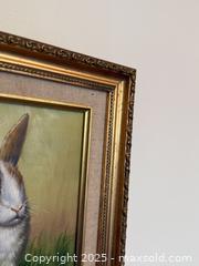 MaxSold Auction: Antique Gold Gilded Framed Bunny Wall Art Piece - San Francisco (California, USA) SELLER MANAGED Estate Sale Online Auction - Kenwood Way