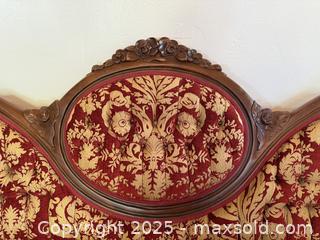 MaxSold Auction: Antique Victorian Sofa Hand Carved Detail - San Francisco (California, USA) SELLER MANAGED Estate Sale Online Auction - Kenwood Way