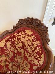 MaxSold Auction: Antique Victorian Sofa Hand Carved Detail - San Francisco (California, USA) SELLER MANAGED Estate Sale Online Auction - Kenwood Way