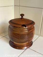 MaxSold Auction: Brown Tobacco Pot with Lid, France, 1970s - San Francisco (California, USA) SELLER MANAGED Estate Sale Online Auction - Kenwood Way