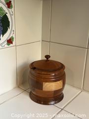 MaxSold Auction: Brown Tobacco Pot with Lid, France, 1970s - San Francisco (California, USA) SELLER MANAGED Estate Sale Online Auction - Kenwood Way