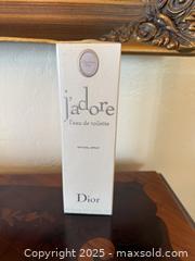 MaxSold Auction: Christian Dior J&#39;adore l&#39;eau de toilette NATURAL SPRAY - San Francisco (California, USA) SELLER MANAGED Estate Sale Online Auction - Kenwood Way