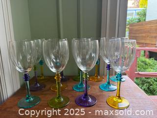 MaxSold Auction: Festivo by FUMO BROTHERS Blown Glass. Rare Set!  - San Francisco (California, USA) SELLER MANAGED Estate Sale Online Auction - Kenwood Way