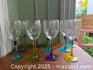 MaxSold Auction: Festivo by FUMO BROTHERS Blown Glass. Rare Set!  - San Francisco (California, USA) SELLER MANAGED Estate Sale Online Auction - Kenwood Way