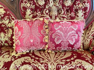 MaxSold Auction: French Designer Pillow Set of 2  - San Francisco (California, USA) SELLER MANAGED Estate Sale Online Auction - Kenwood Way