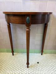 MaxSold Auction: Half Moon Small Table  - San Francisco (California, USA) SELLER MANAGED Estate Sale Online Auction - Kenwood Way