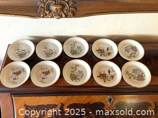 MaxSold Auction: Heinrich H&C Selb Bavaria Blossomtime China Style Set of 10 - San Francisco (California, USA) SELLER MANAGED Estate Sale Online Auction - Kenwood Way