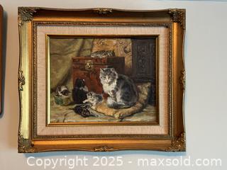 MaxSold Auction: Henriette Ronner-Knip Painting, Kittens at Play - San Francisco (California, USA) SELLER MANAGED Estate Sale Online Auction - Kenwood Way