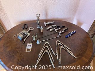 MaxSold Auction: HUGE Vintage Bottle Openers &#38; Corkscrews Collection - San Francisco (California, USA) SELLER MANAGED Estate Sale Online Auction - Kenwood Way
