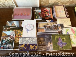 MaxSold Auction: Large Vintage Notecard Lot  - San Francisco (California, USA) SELLER MANAGED Estate Sale Online Auction - Kenwood Way